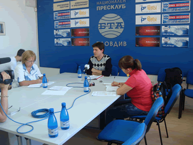  Пресконференция в пресклуб БТА 